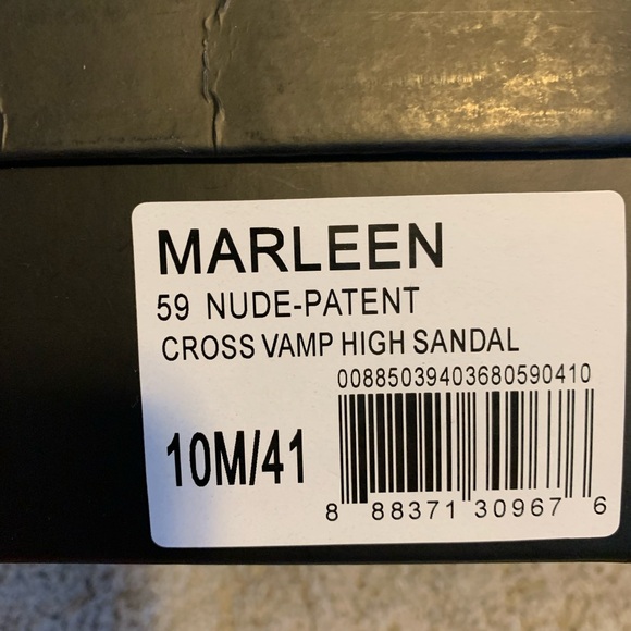 Dune London Marleen Patent Leather Peep Toe Heel - Picture 10 of 14